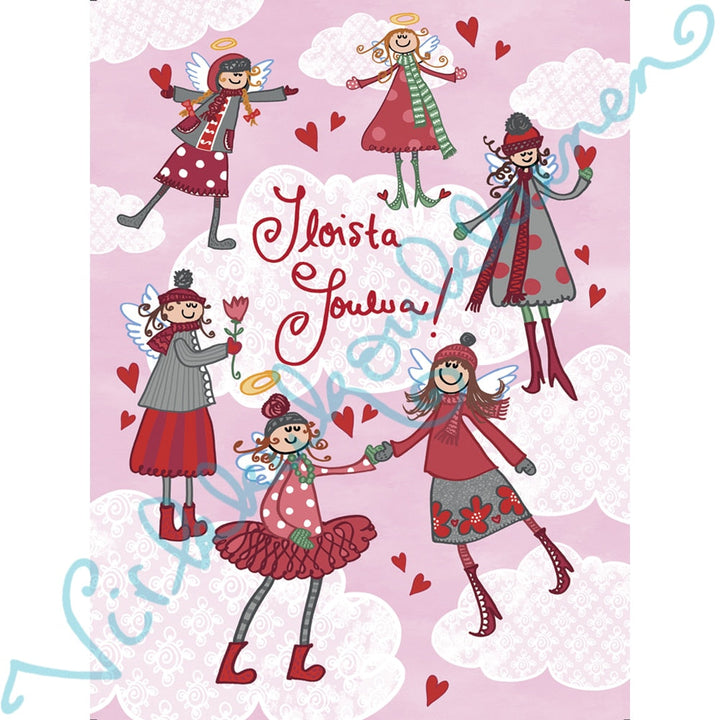 Joulukortti-386-sokerienkeli-virkkukoukkunen