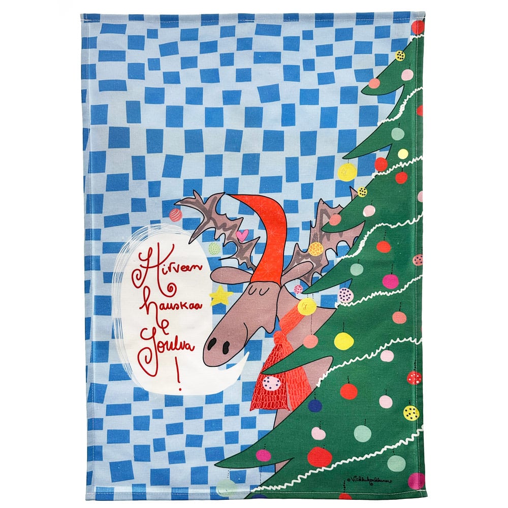 keittiopyyhe-joulu-hirveen-hauskaa-joulua