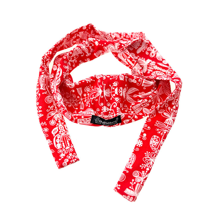 Lirpukka Jersey Scarf | HEILI | red