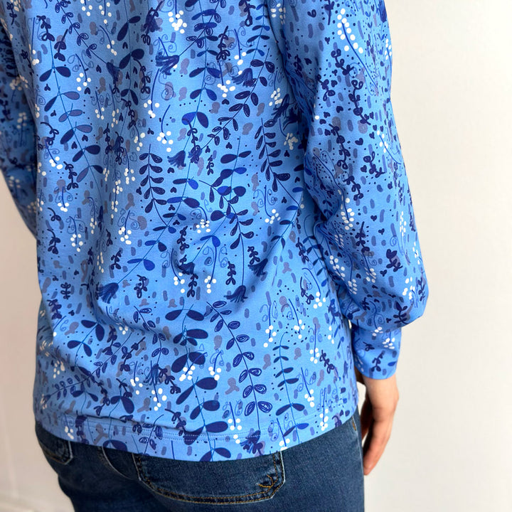 Pusero Kätköissä-kuosilla