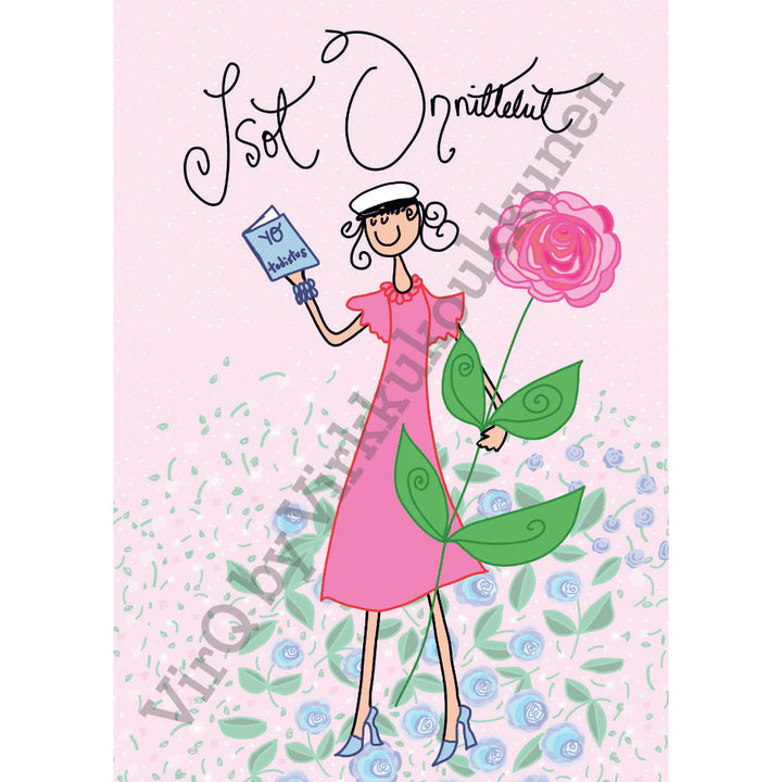 Taittokortti | ISOT ONNITTELUT | ylioppilastyttö