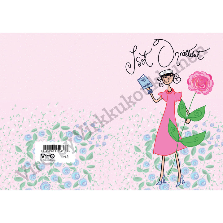 Taittokortti | ISOT ONNITTELUT | ylioppilastyttö