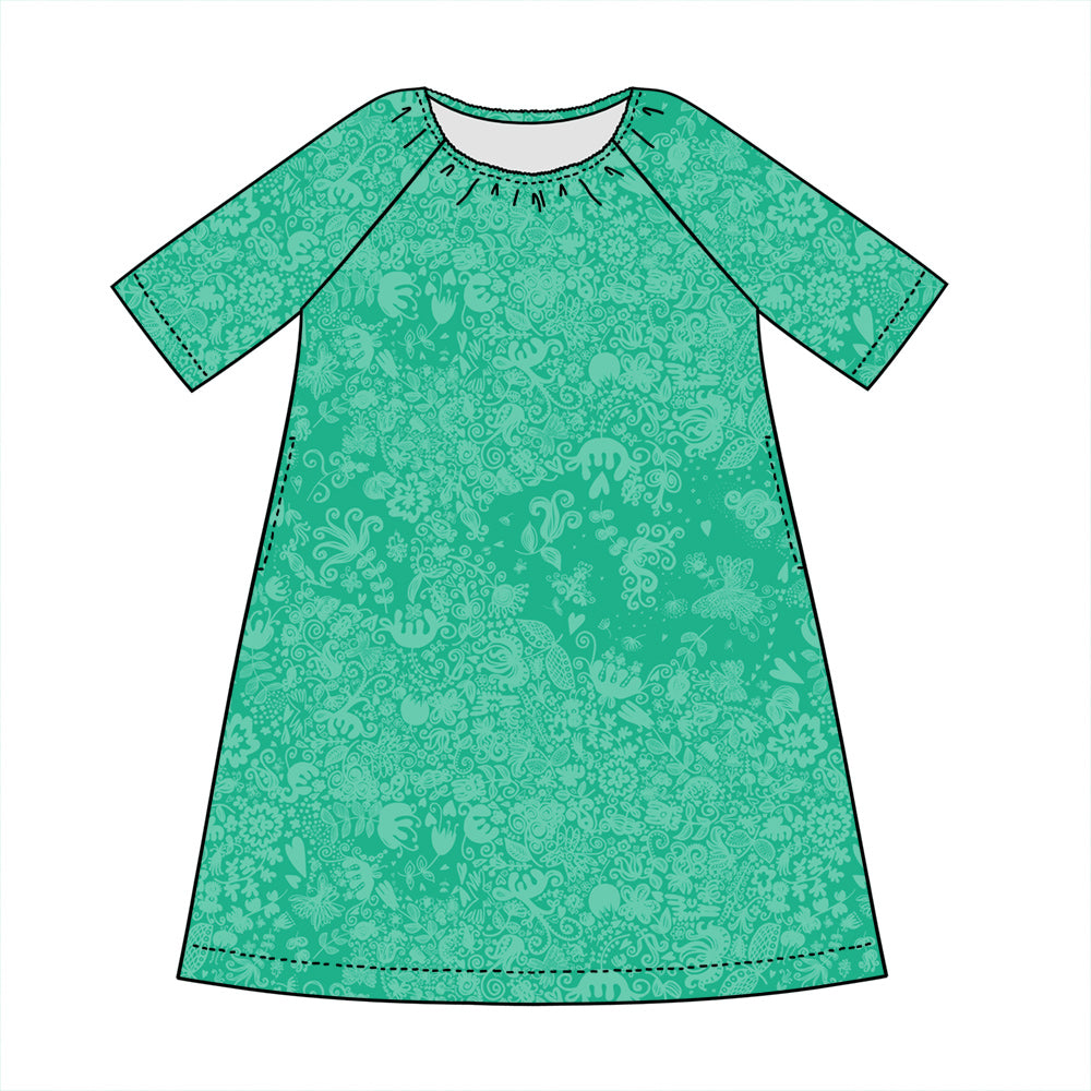 Jazz mekko | PARATIISI | vihreä