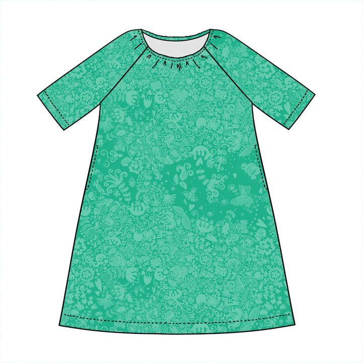 Jazz mekko | PARATIISI | vihreä