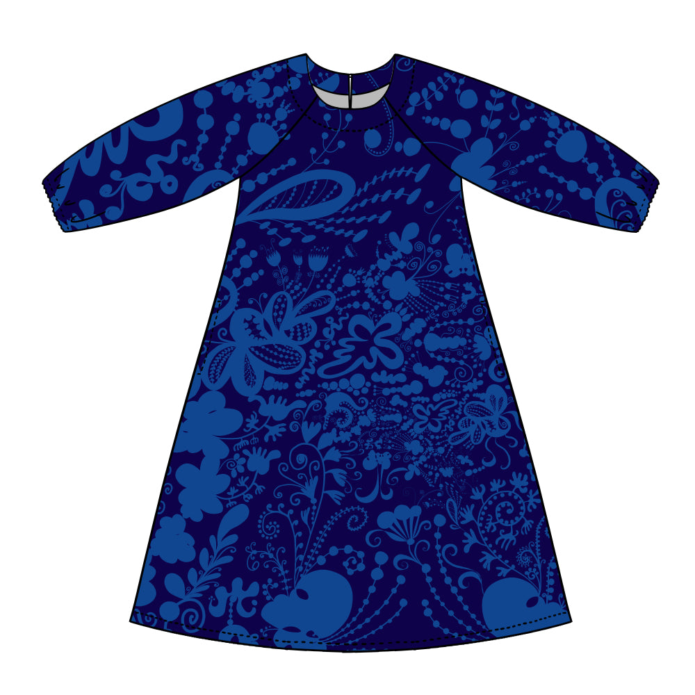 Ooppera mekko | KRUMELUURI | mustikka