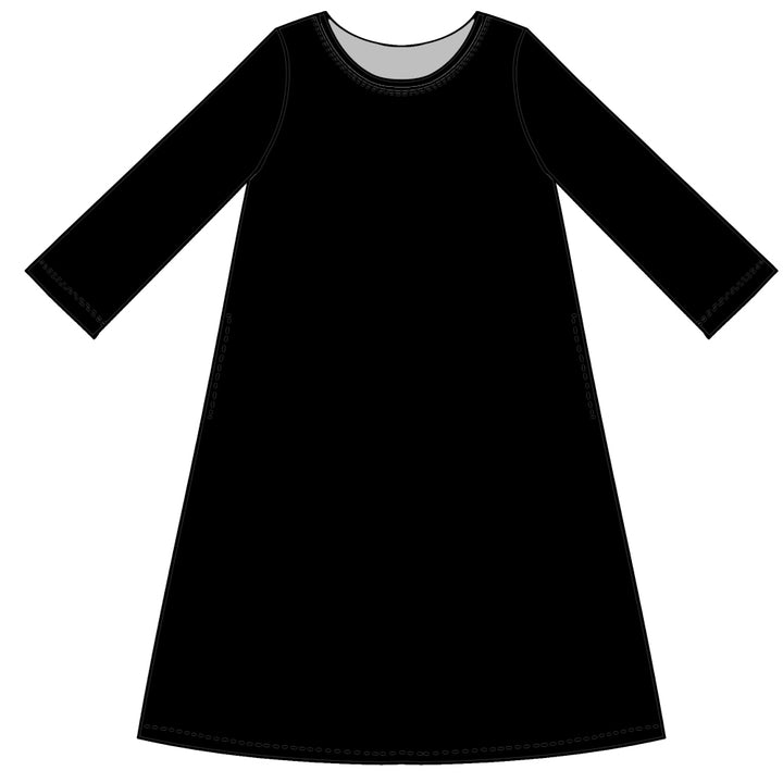 Ajaton collegemekko | HIILENMUSTA