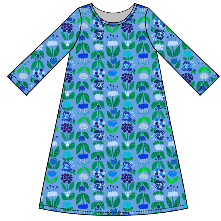 Ajaton Jersey Dress | BLUMMA | blue