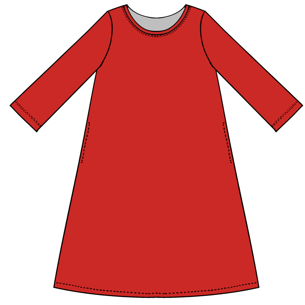 Ajaton collegemekko | MANSIKANPUNAINEN