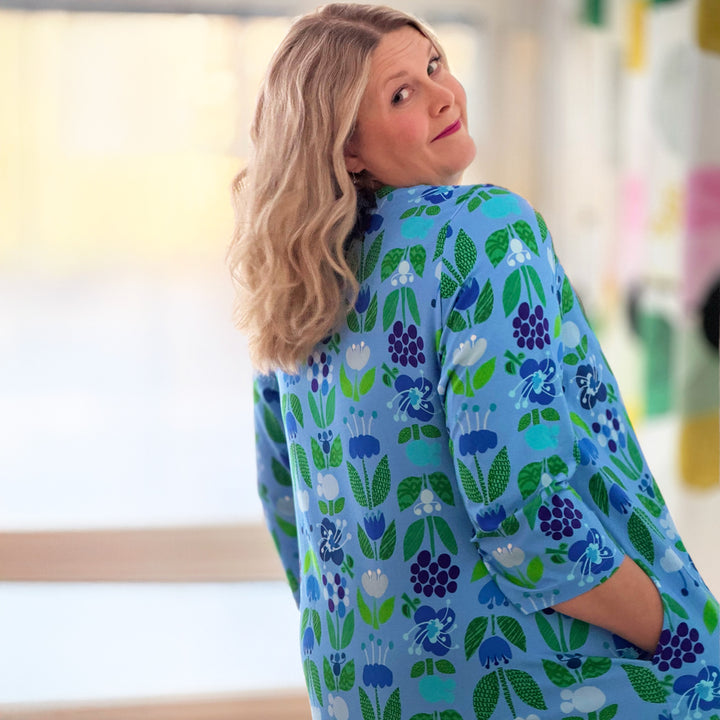 Ajaton Jersey Dress | BLUMMA | blue