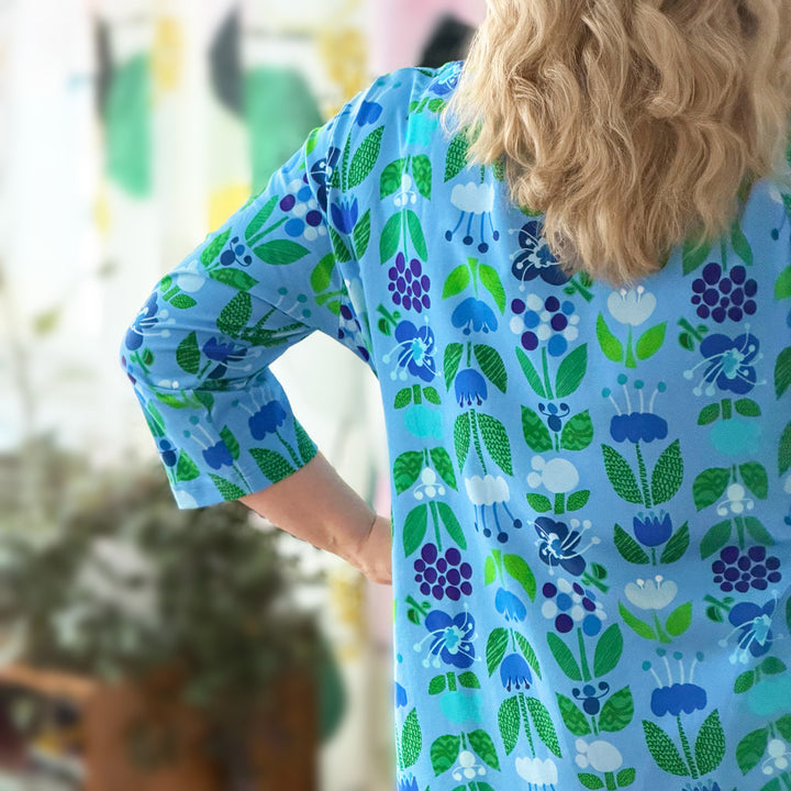 Ajaton Jersey Dress | BLUMMA | blue