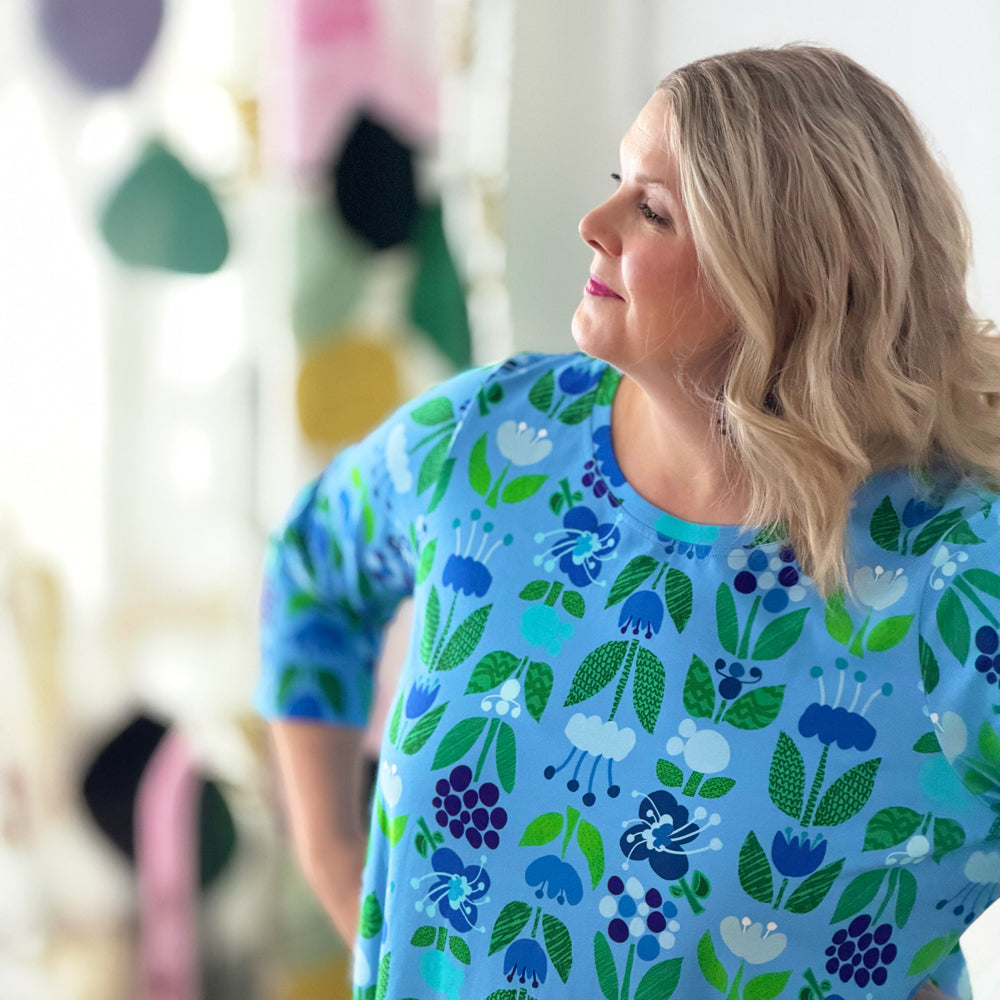 Ajaton Jersey Dress | BLUMMA | blue