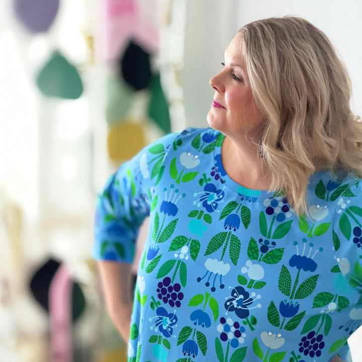 Ajaton Jersey Dress | BLUMMA | blue