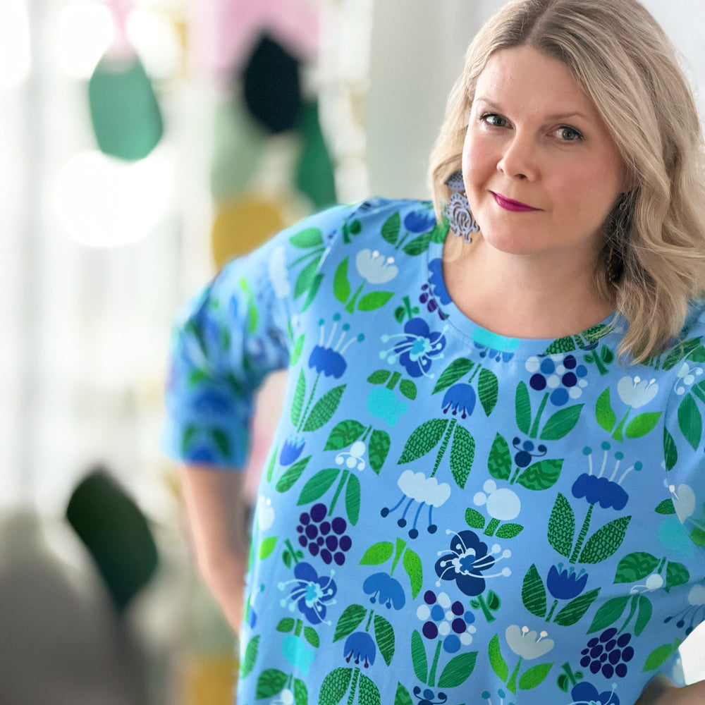 Ajaton Jersey Dress | BLUMMA | blue