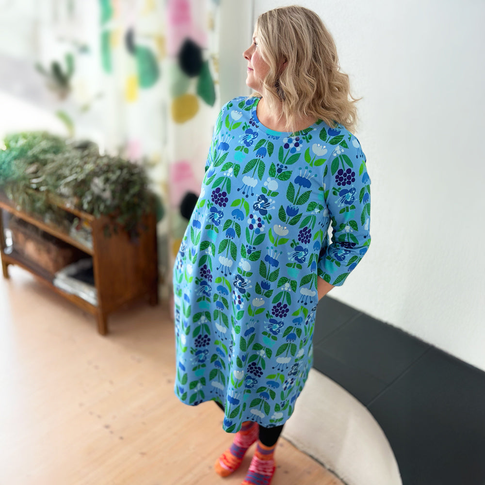 Ajaton Jersey Dress | BLUMMA | blue