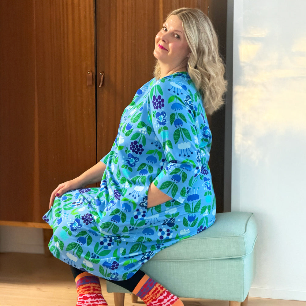 Ajaton Jersey Dress | BLUMMA | blue