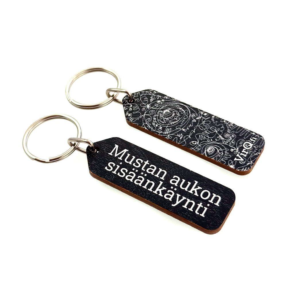 Avaimenperä | MUSTAN AUKON SISÄÄNKÄYNTI