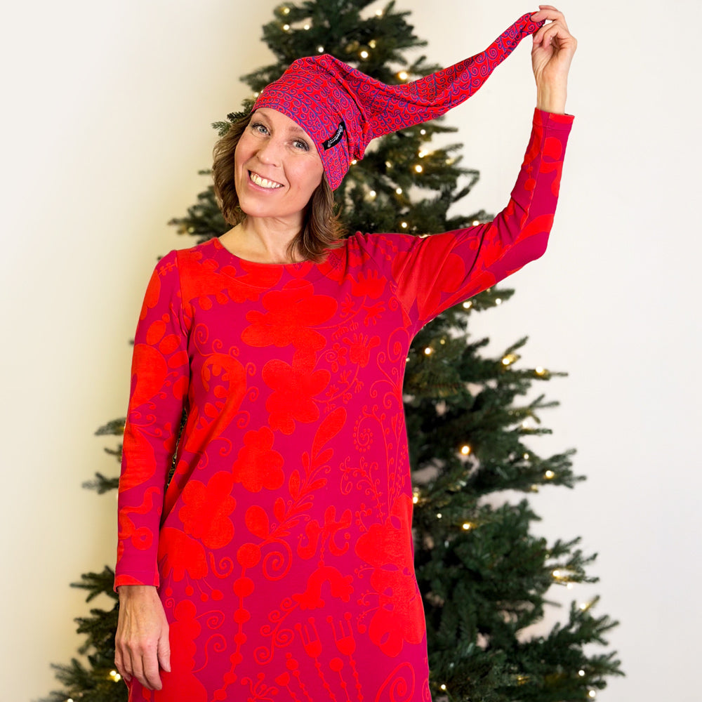 Elf Hat | PAPLARIT | red