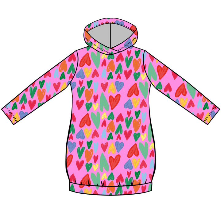 Huippu | Hoodie Tunic | HERTTA