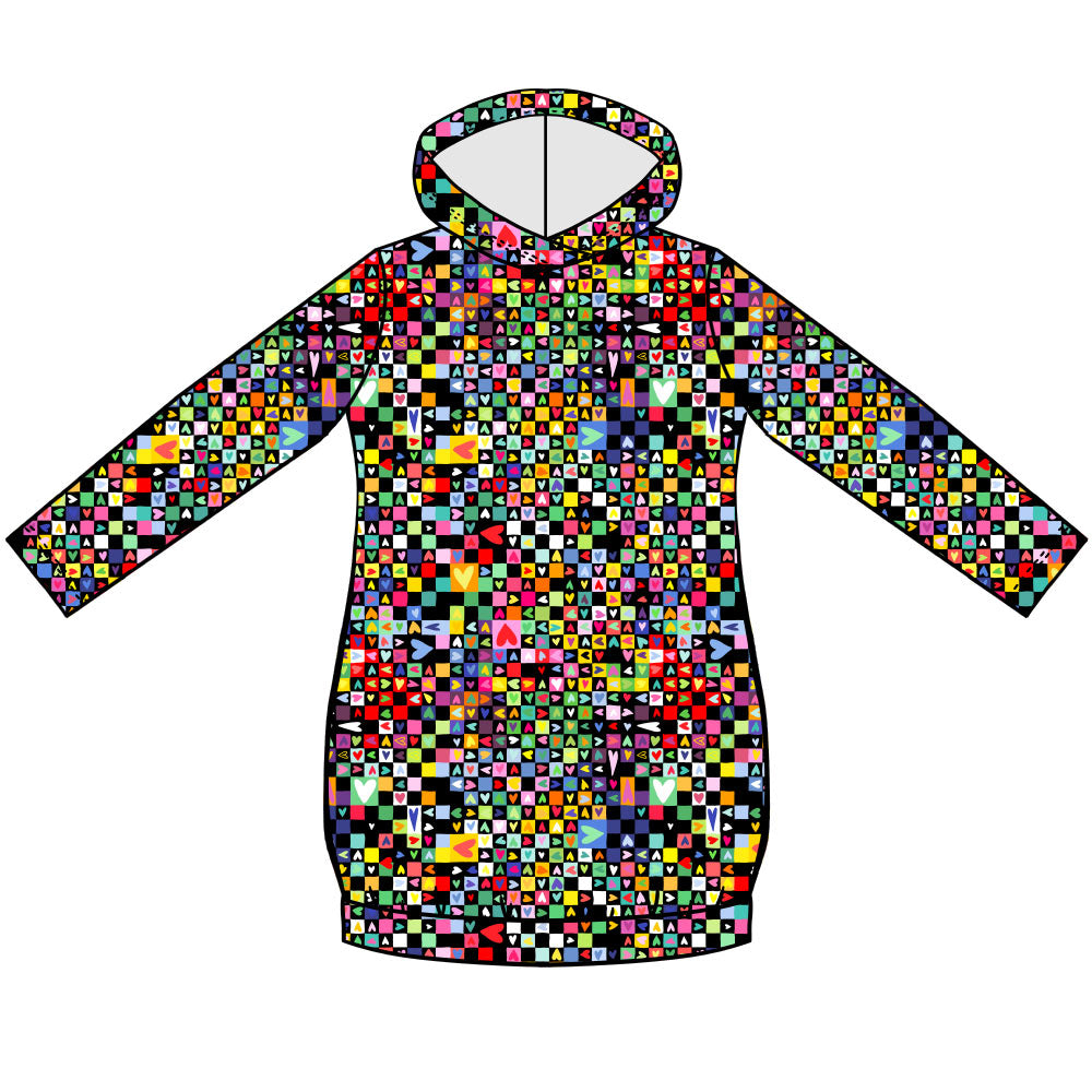 Huippu | Hoodie Tunic | MEGAMINIKUKKARALLA