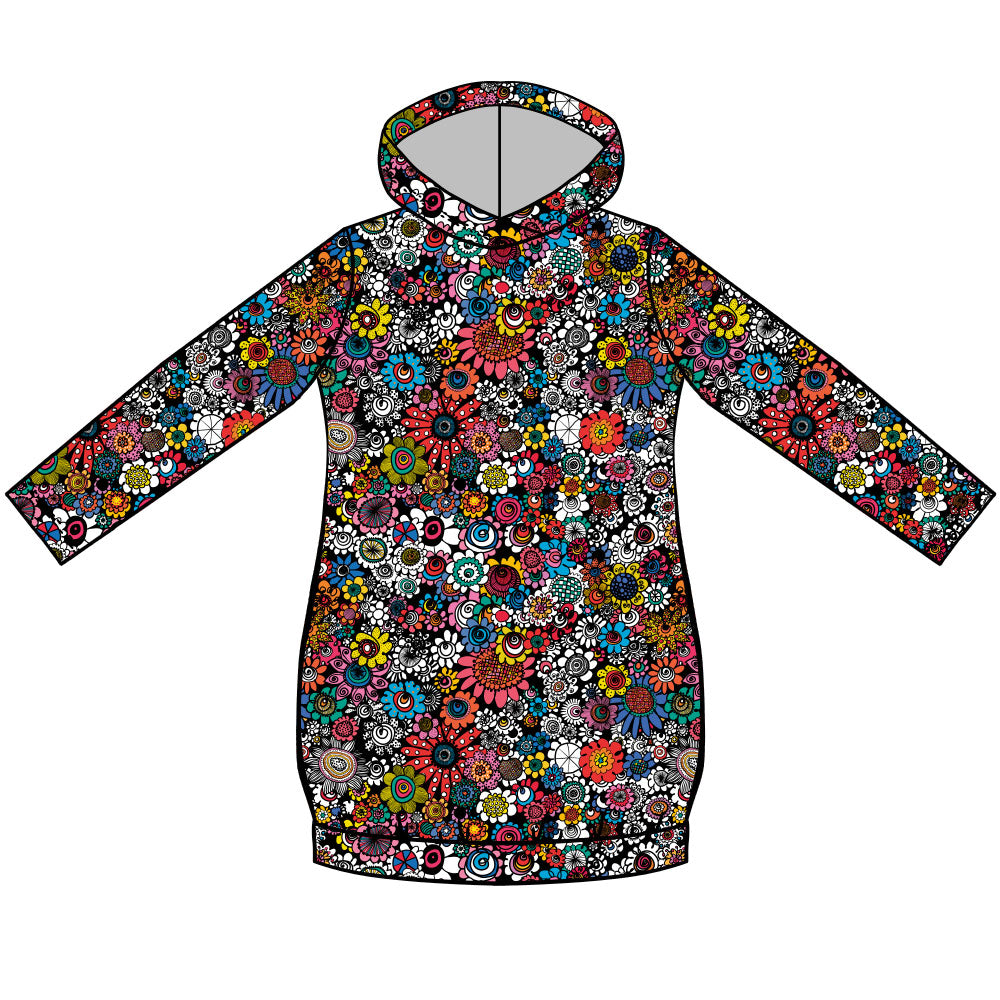 Huippu | Hoodie Tunic | MEGAMINIKUKKARALLA