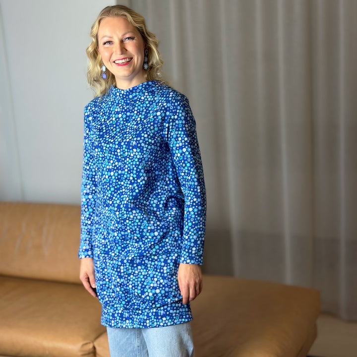 Huippu | Hoodie Tunic | SUVI | blue