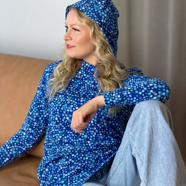 Huippu | Hoodie Tunic | SUVI | blue