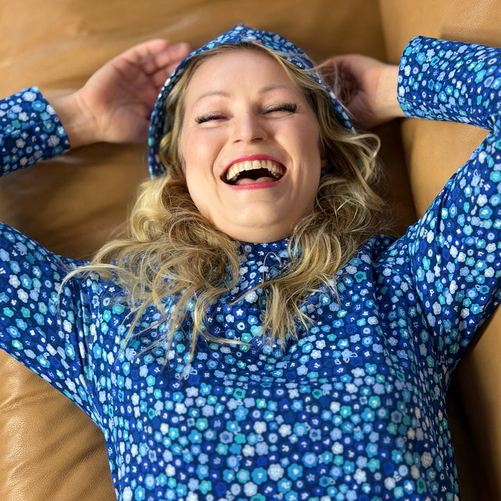 Huippu | Hoodie Tunic | SUVI | blue