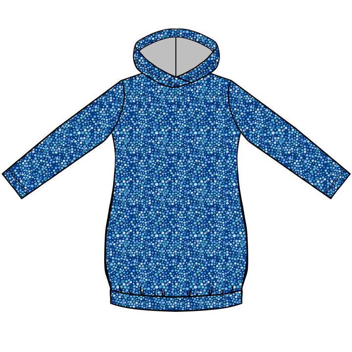 Huippu | Hoodie Tunic | SUVI | blue