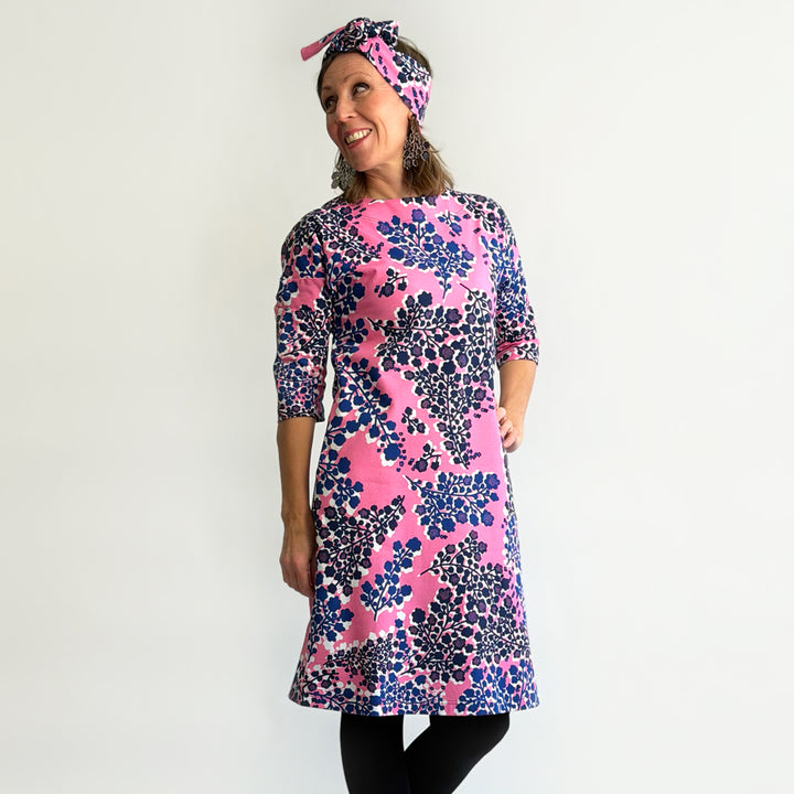 Huisi trikoomekko | KIRSIKKAPUU | pinkki