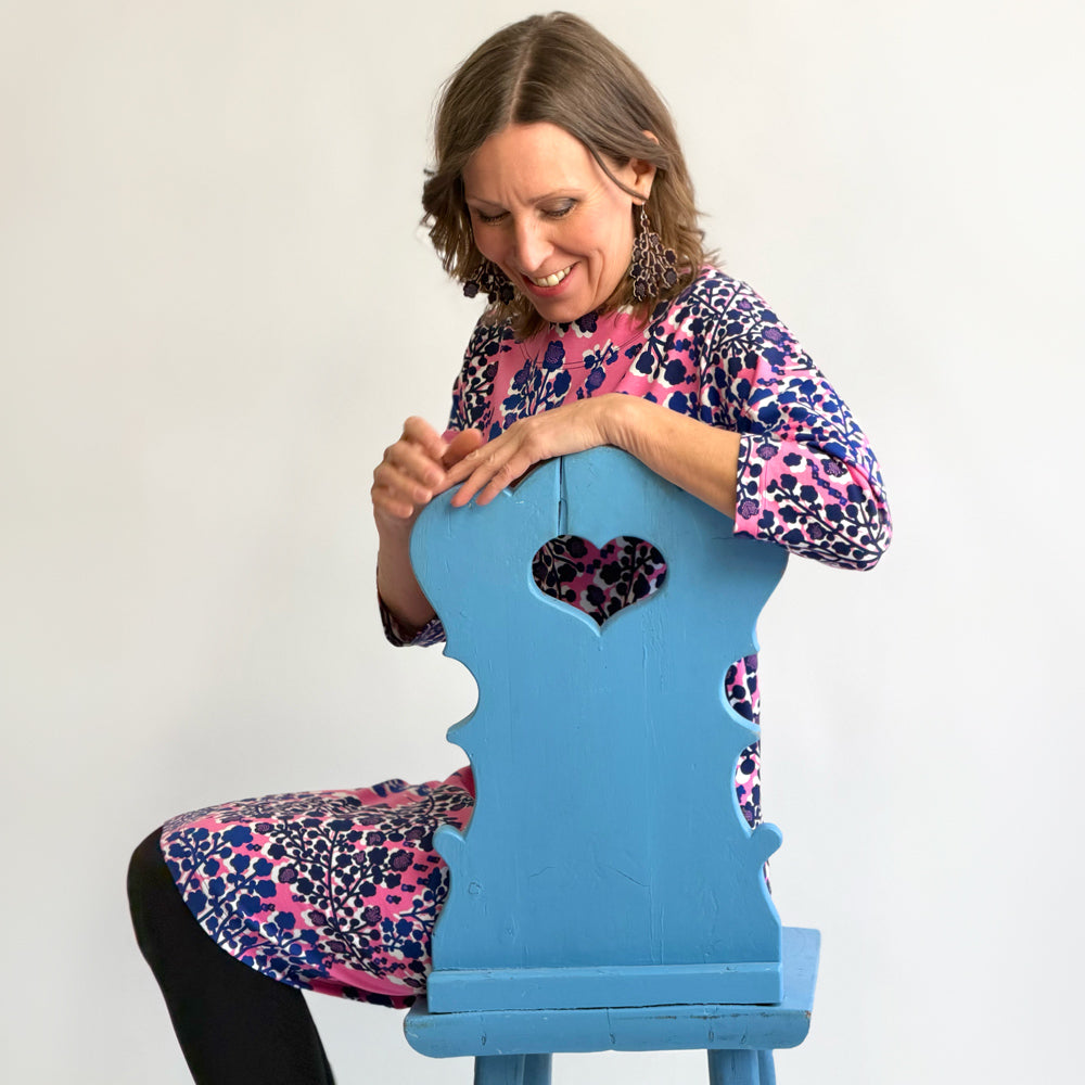 Huisi trikoomekko | KIRSIKKAPUU | pinkki