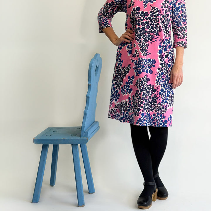 Huisi trikoomekko | KIRSIKKAPUU | pinkki