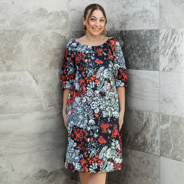 Jazz mekko | PARATIISI | musta