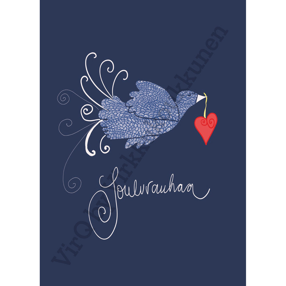Joulukortti | KYYHKY | Joulurauhaa