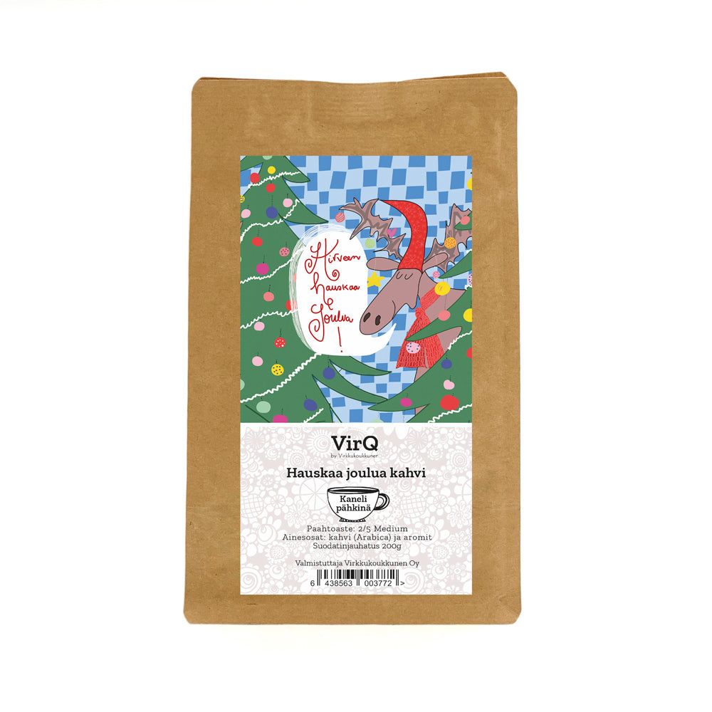 kaneli-pahkina-hauskaa-joulua-kahvi