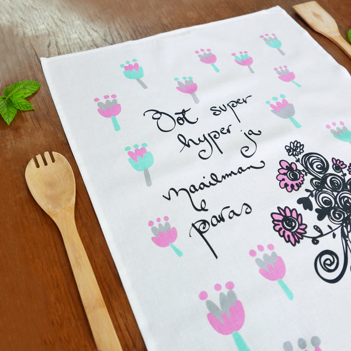 Keittiöpyyhekimppa | SYNTTÄRITARJOUS