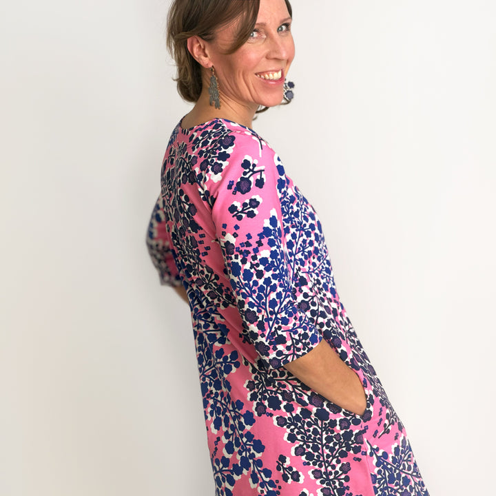 Kelpokolttu | trikootunika | KIRSIKKAPUU | pinkki