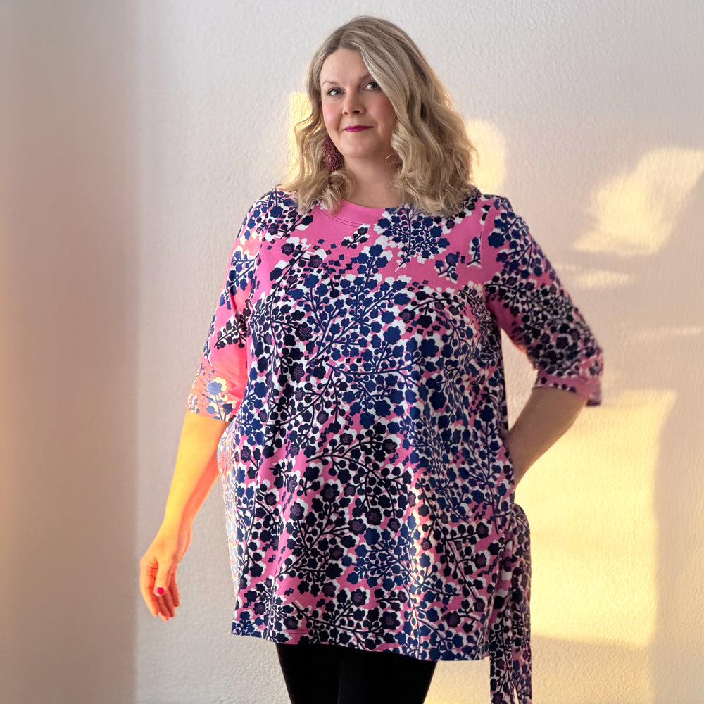 Kelpokolttu | trikootunika | KIRSIKKAPUU | pinkki