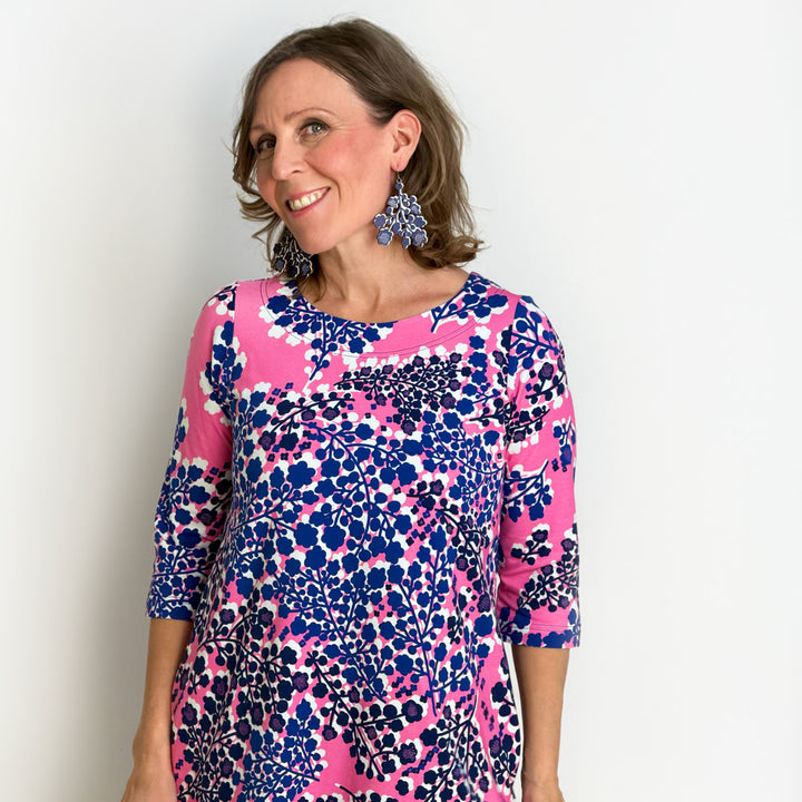 Kelpokolttu | trikootunika | KIRSIKKAPUU | pinkki