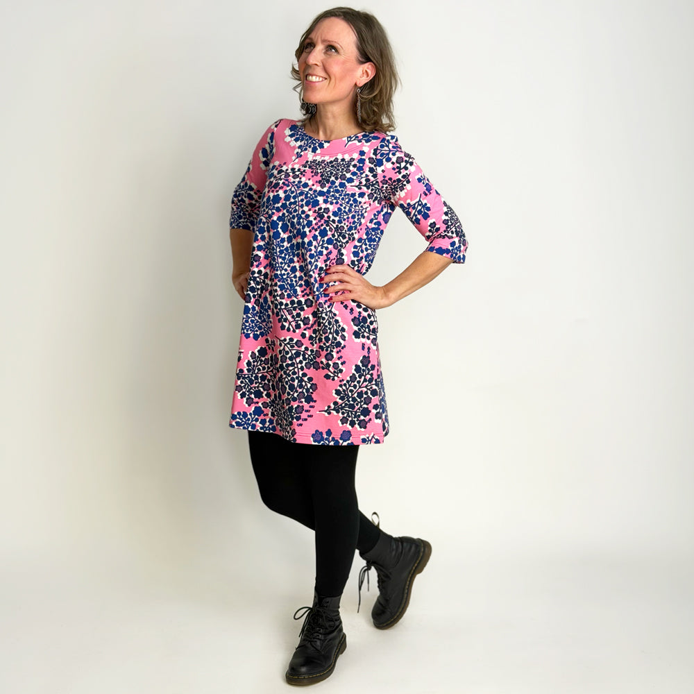 Kelpokolttu | trikootunika | KIRSIKKAPUU | pinkki