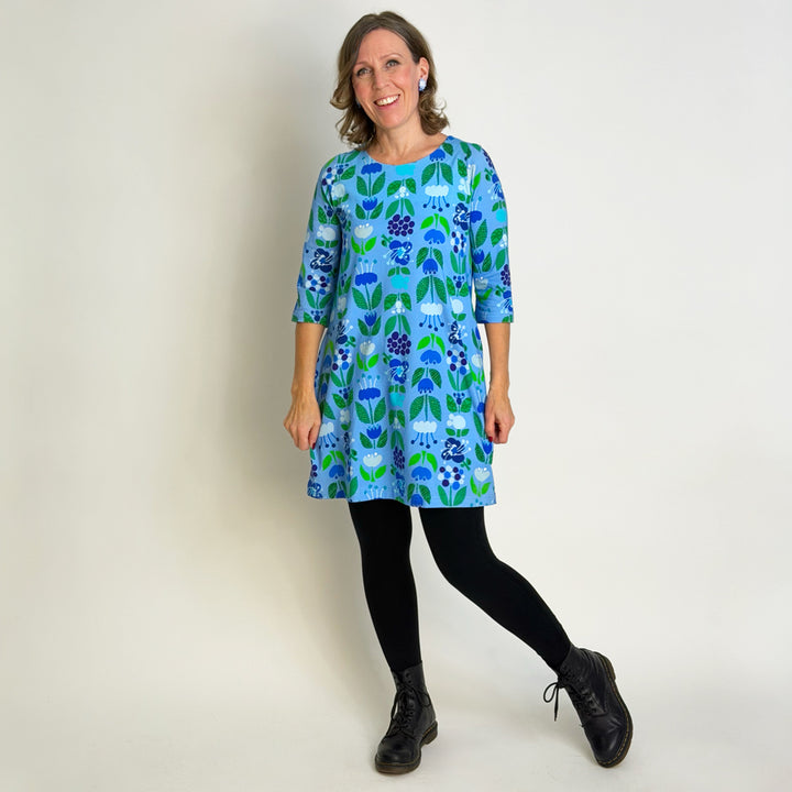 Kelpokolttu | Jersey Tunic | BLUMMA | blue