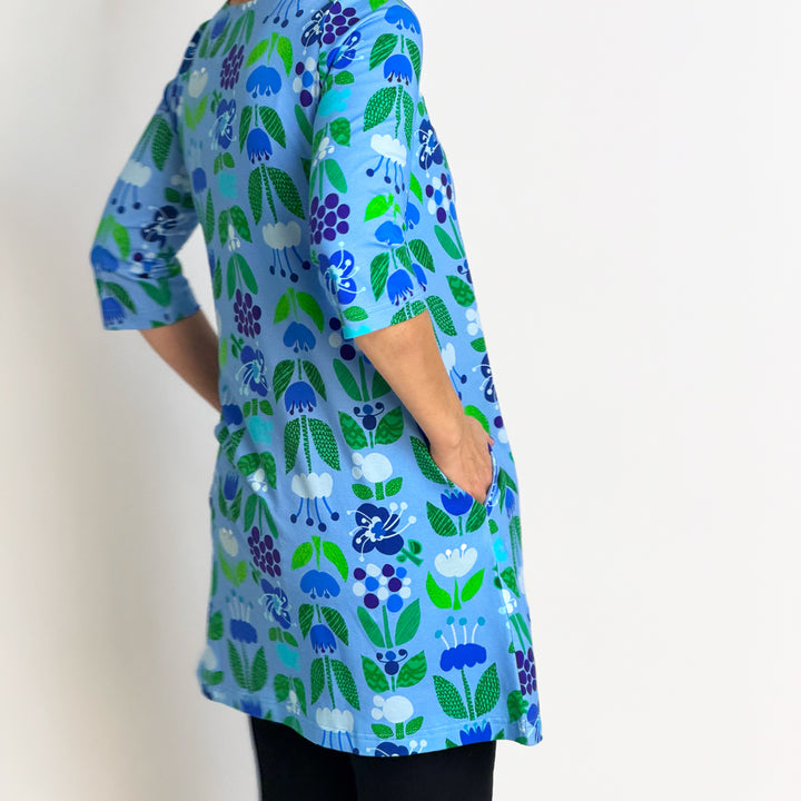 Kelpokolttu | Jersey Tunic | BLUMMA | blue
