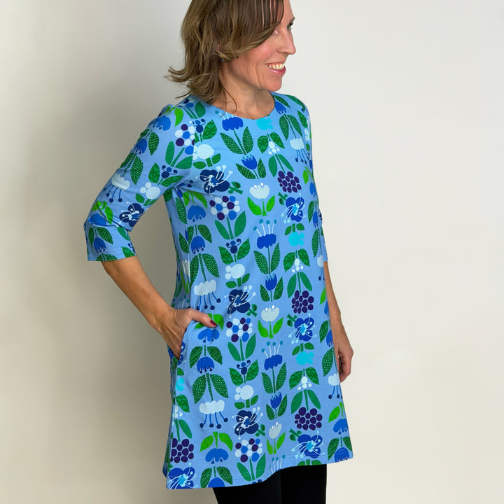 Kelpokolttu | Jersey Tunic | BLUMMA | blue