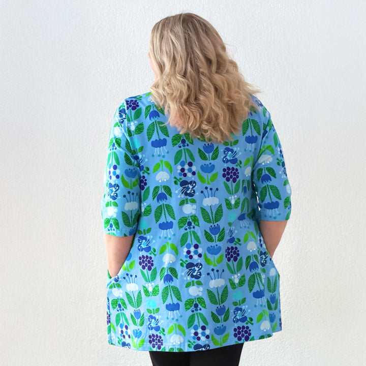 Kelpokolttu | Jersey Tunic | BLUMMA | blue