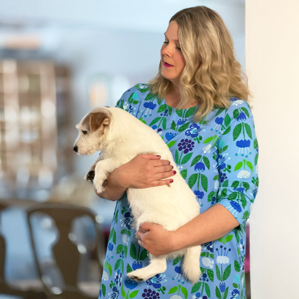 Kelpokolttu | Jersey Tunic | BLUMMA | blue