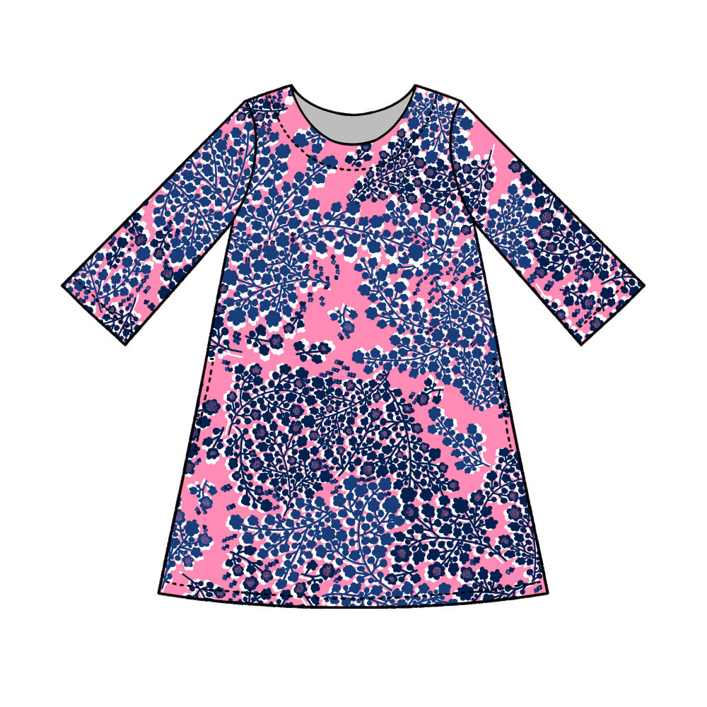 Kelpokolttu | trikootunika | KIRSIKKAPUU | pinkki