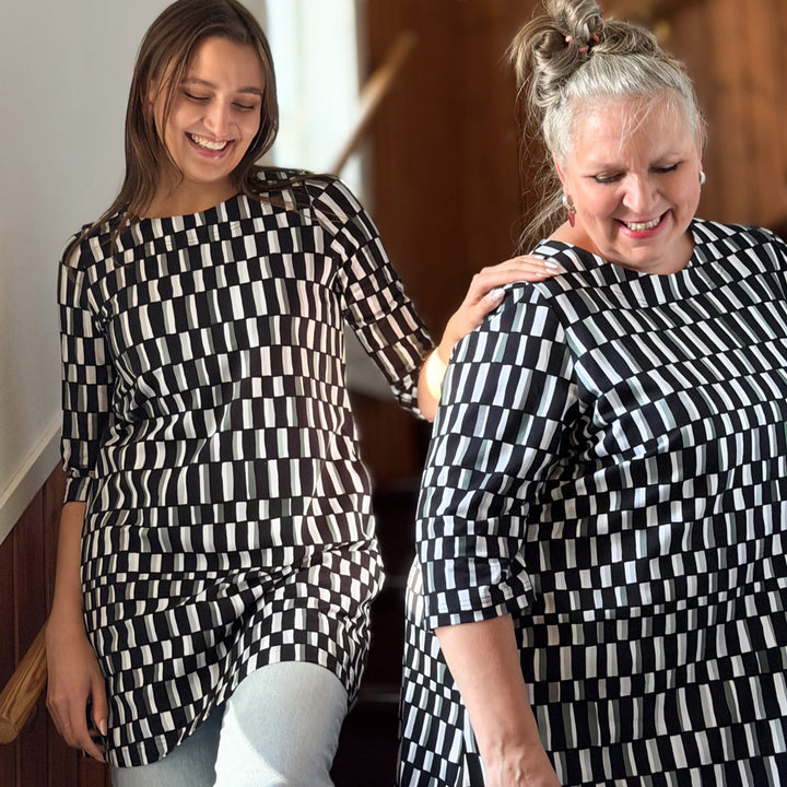Kelpokolttu Jersey Tunic | TOLKKU | black