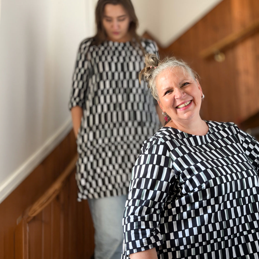 Kelpokolttu Jersey Tunic | TOLKKU | black