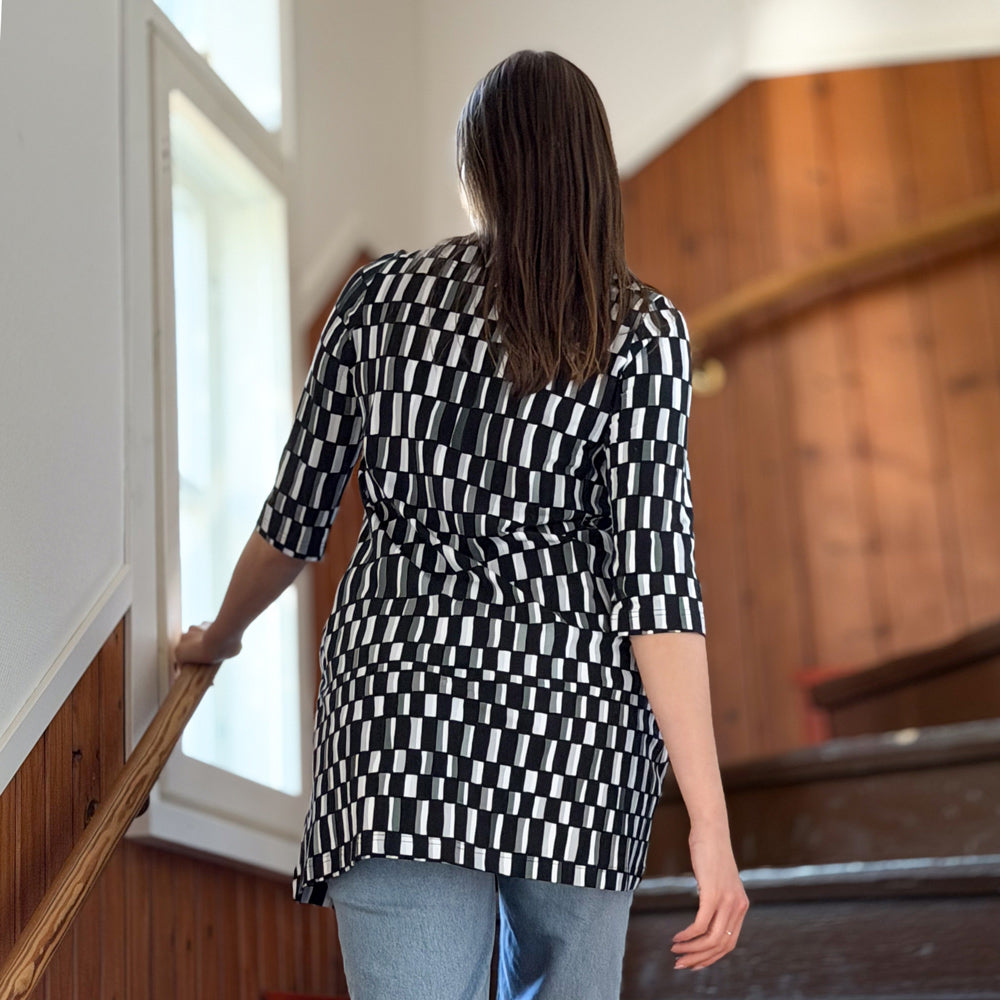 Kelpokolttu Jersey Tunic | TOLKKU | black
