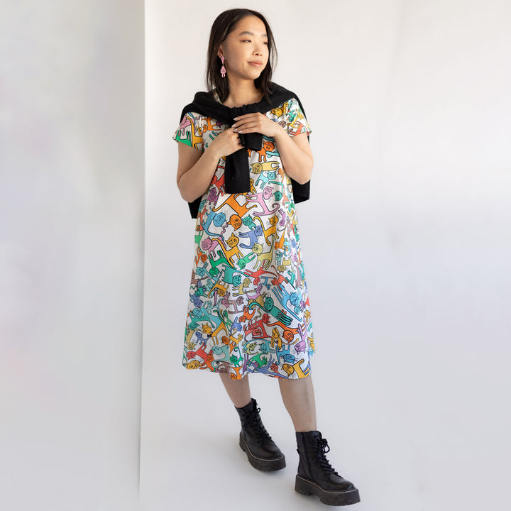 Kiva Summer Dress | KISUMISU | pastel