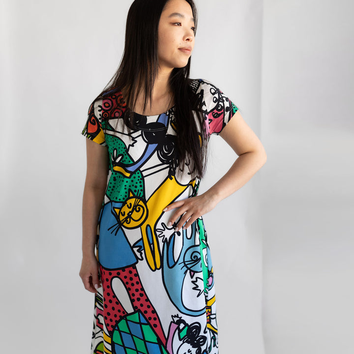 Kiva Summer Dress | KUNNON PORUKALLA | multi